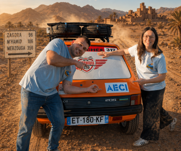 Sponsor du 205 Trophée au Maroc